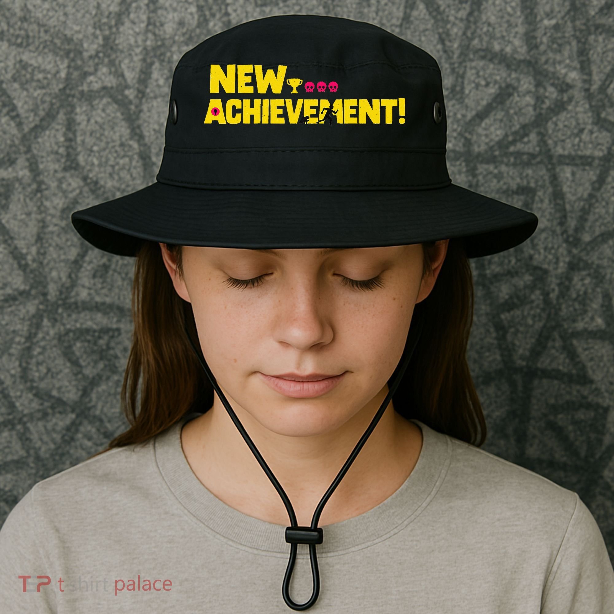 New Achievement Funny Gift Bucket Hat