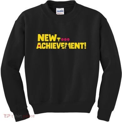New Achievement Funny Gift Kids Sweatshirt