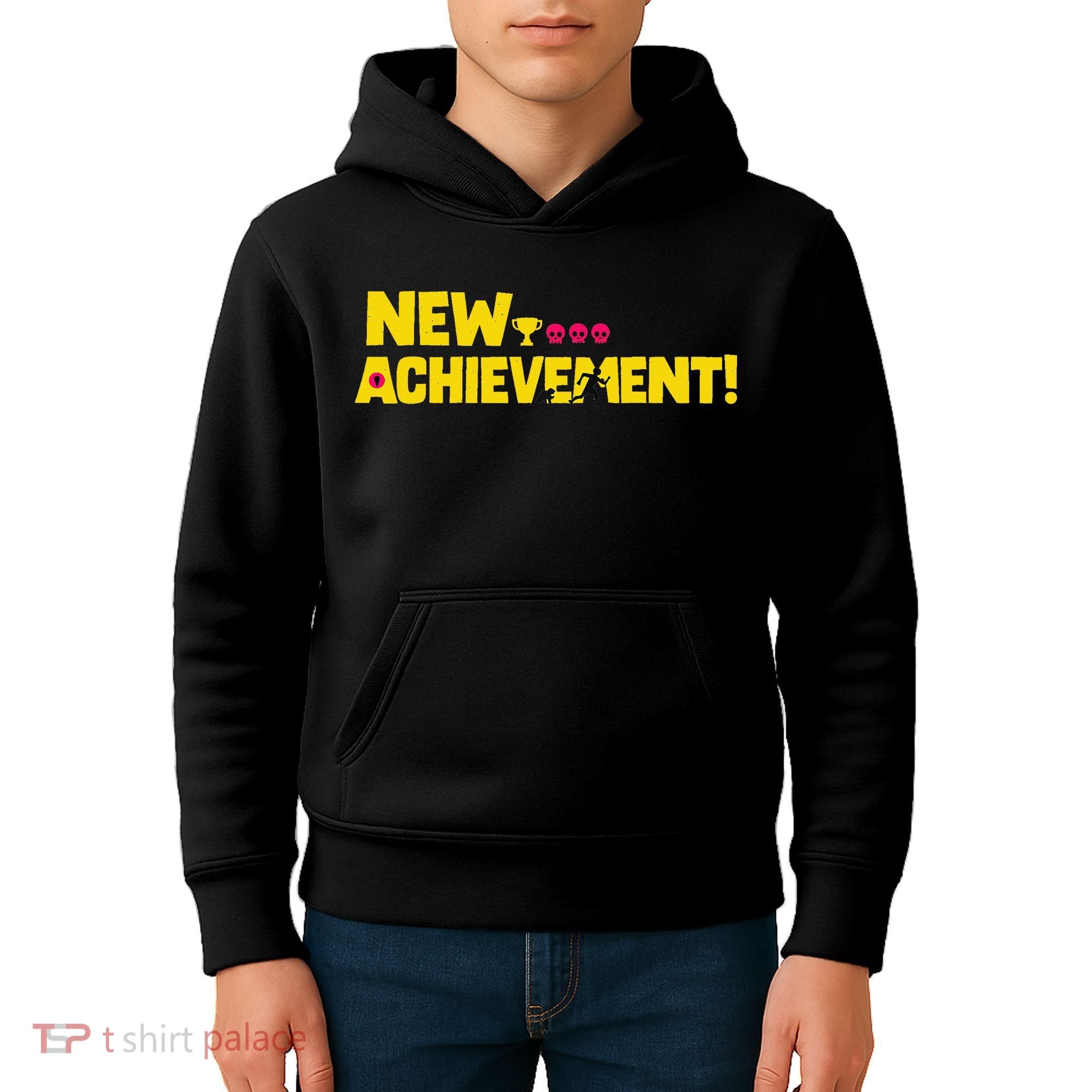 New Achievement Funny Gift Kids Hoodie