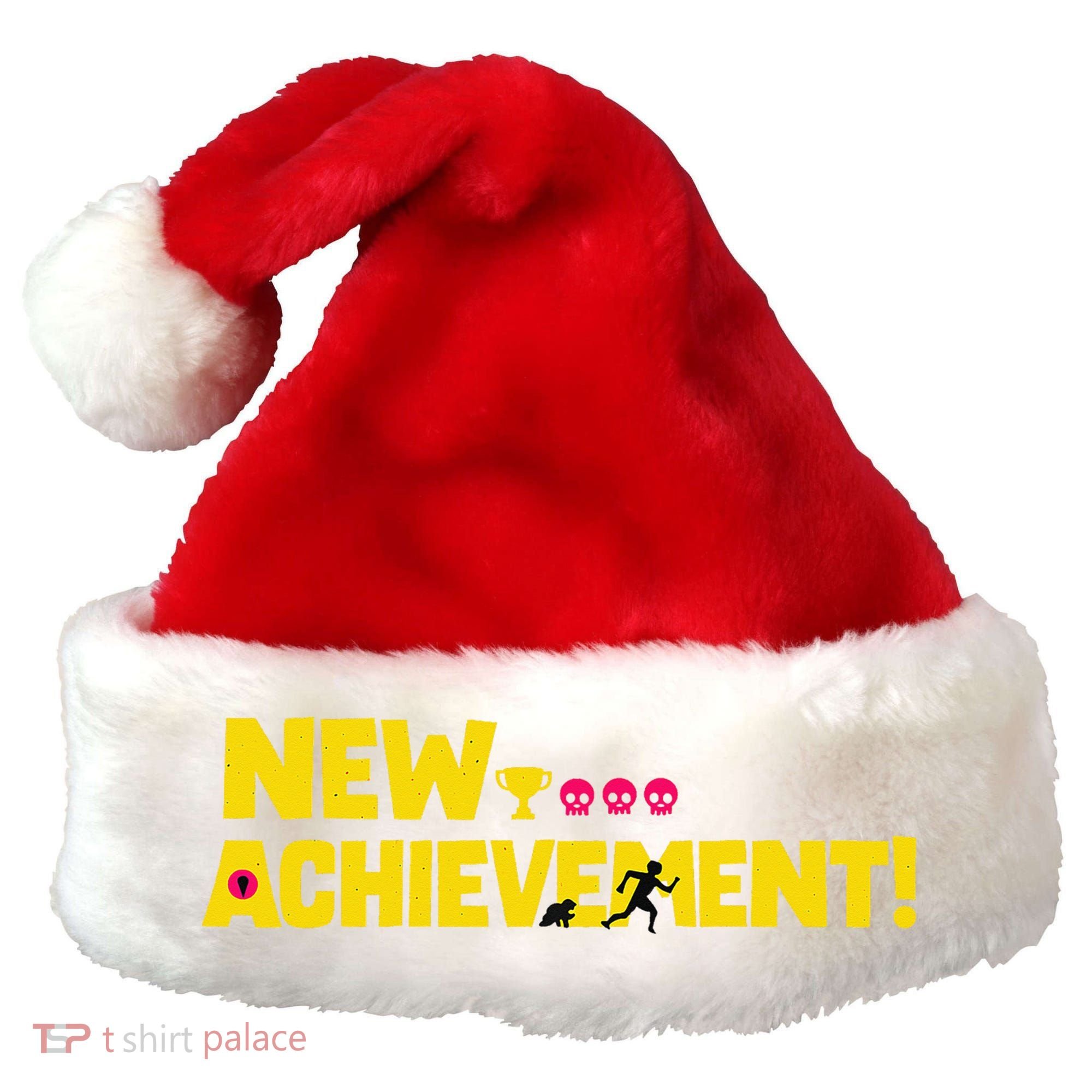New Achievement Funny Gift Santa Hat