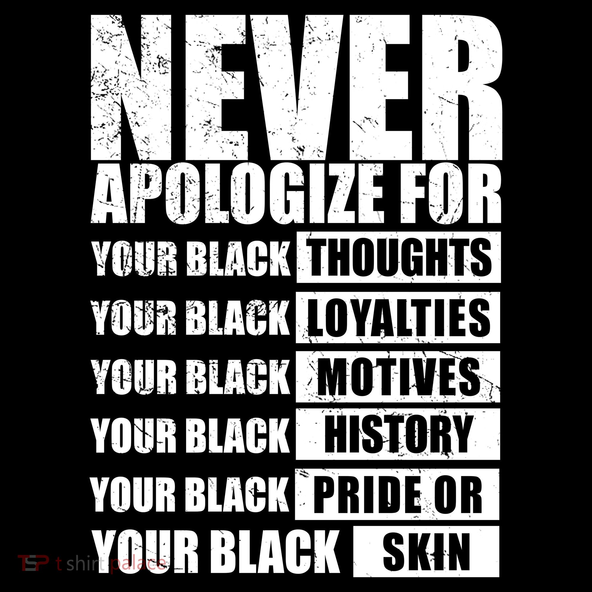 Never Apologize For Your Black Thoughts Black History Month Visor