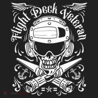 Naval Aviation Flight Deck Veteran Skull Hat thumb 2