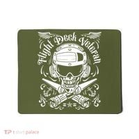 Naval Aviation Flight Deck Veteran Skull Mousepad thumb 0