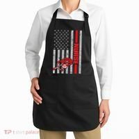 Nurse American Flag Nurses Stethoscope Nurse Day Apron thumb 2