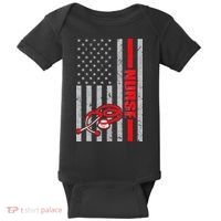 Nurse American Flag Nurses Stethoscope Nurse Day Baby Bodysuit thumb 0