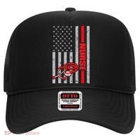 Nurse American Flag Nurses Stethoscope Nurse Day Hat thumb 0