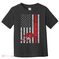 Nurse American Flag Nurses Stethoscope Nurse Day Toddler T-Shirt thumb 0