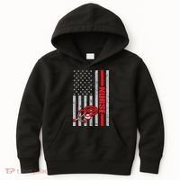 Nurse American Flag Nurses Stethoscope Nurse Day Kids Hoodie thumb 0