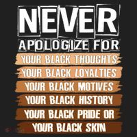 Never Apologize For Your Black History Women's Sweatshirt thumb 2