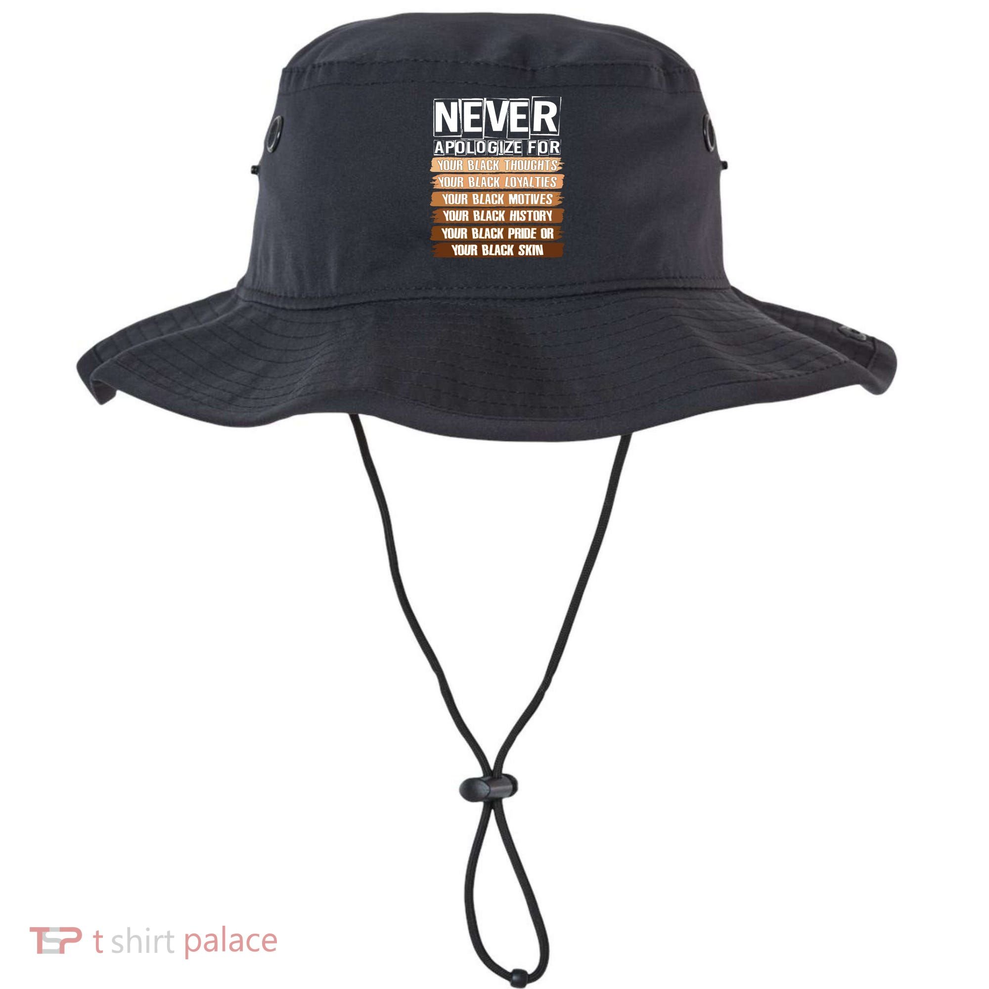 Never Apologize For Your Black History Bucket Hat