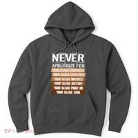Never Apologize For Your Black History Hoodie thumb 0