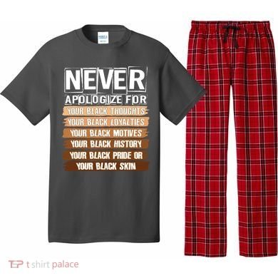 Never Apologize For Your Black History Pajama Set
