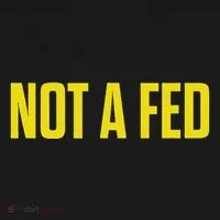 Not A Fed Funny Law Enforcement Women's Hoodie thumb 2