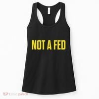 Not A Fed Funny Law Enforcement Women's Tank Top thumb 0