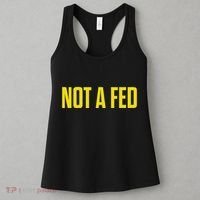 Not A Fed Funny Law Enforcement Women's Tank Top thumb 3