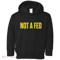 Not A Fed Funny Law Enforcement Toddler Hoodie thumb 0