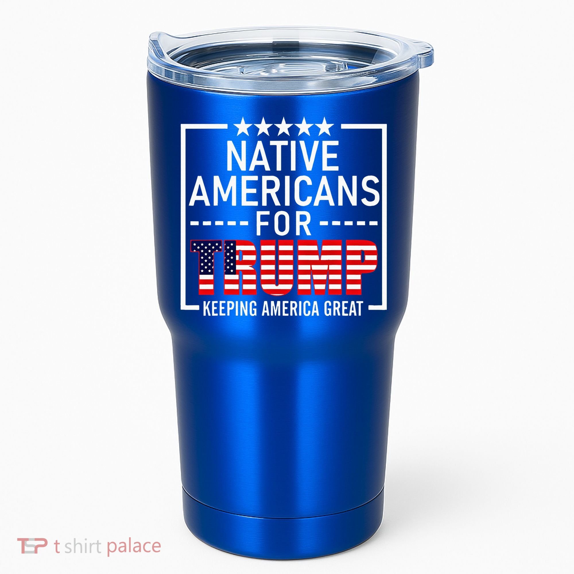 Native Americans For Trump Conservative Tumbler