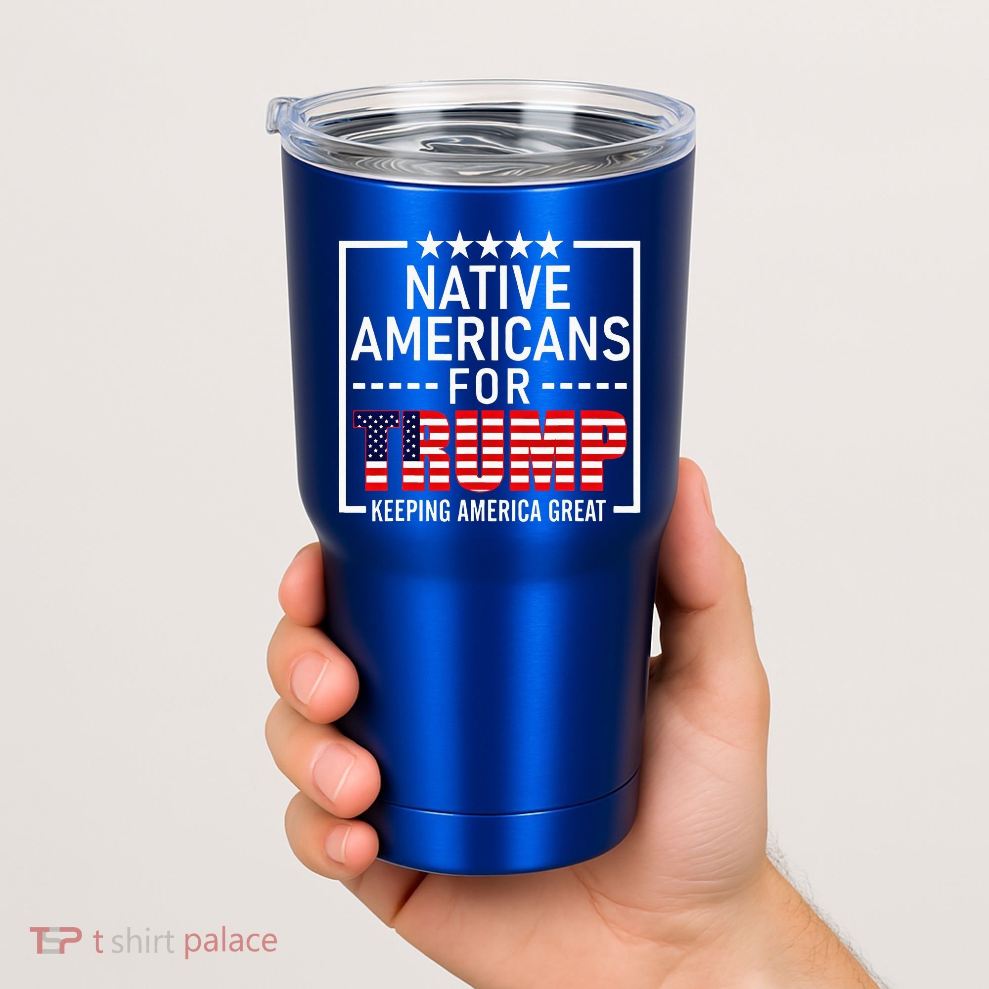 Native Americans For Trump Conservative Tumbler