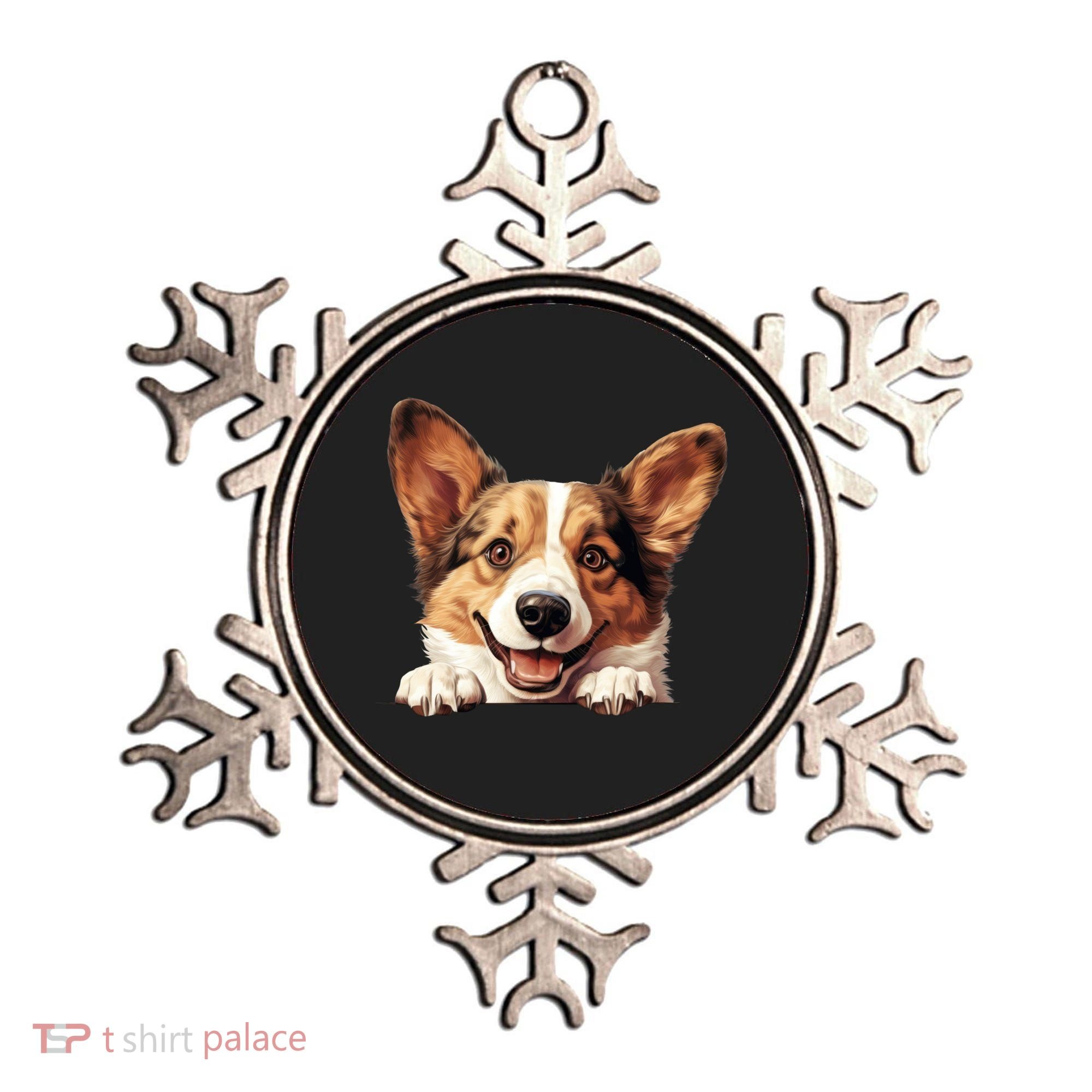 Nice And Funny Peeking Dog Cardigan Welsh Corgi Cute Gift Ornament