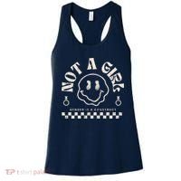 Not A Girl Non Binary  Gender Is A Construct Women's Tank Top thumb 0