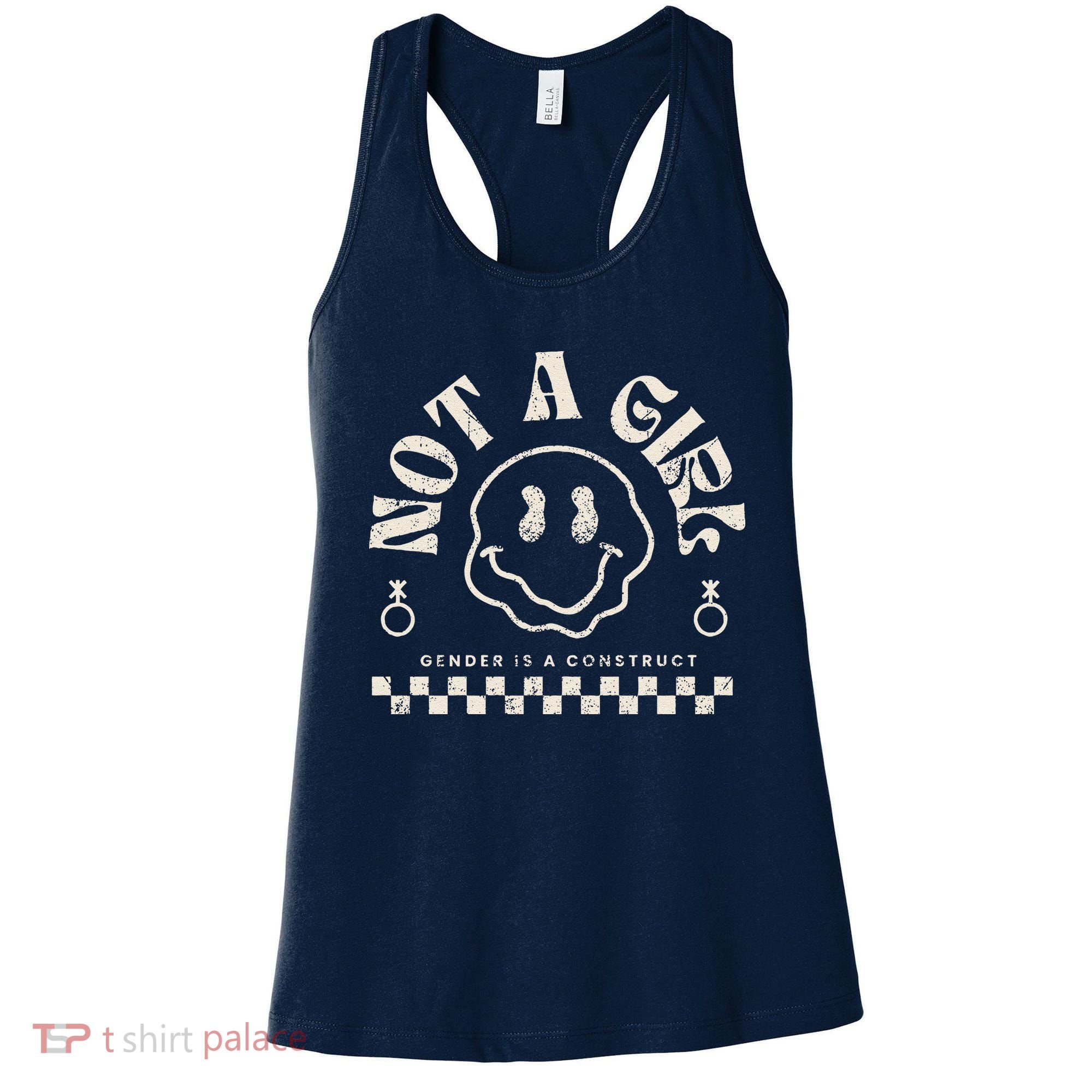 Not A Girl Non Binary  Gender Is A Construct Women's Tank Top
