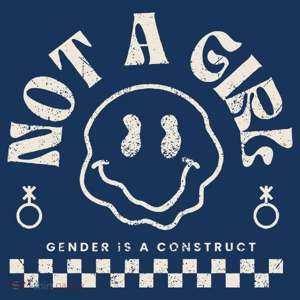 Not A Girl Non Binary  Gender Is A Construct Hat