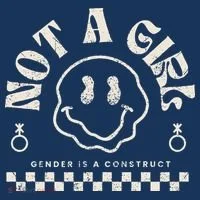 Not A Girl Non Binary  Gender Is A Construct Visor thumb 3