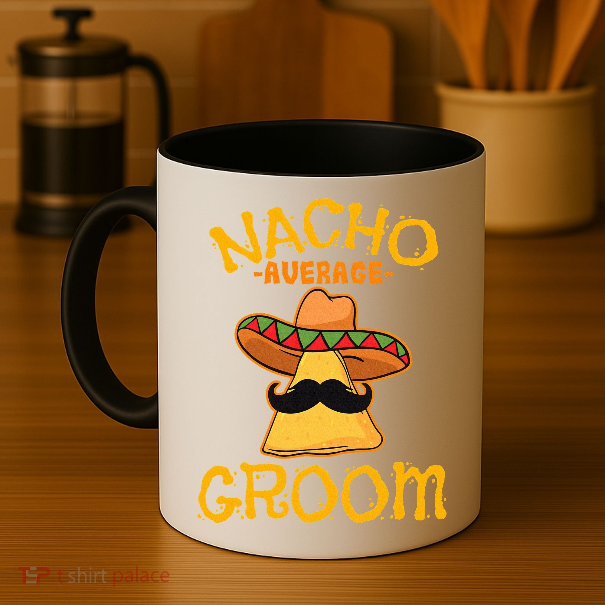 Nacho Average Groom Mexican Dish Husband Cinco De Mayo Coffee Mug