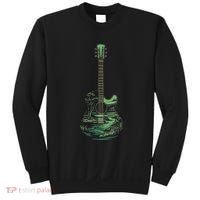Nature Acoustic Guitar Forest Landscape Sweatshirt thumb 0