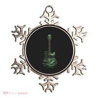 Nature Acoustic Guitar Forest Landscape Ornament thumb 0