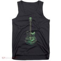 Nature Acoustic Guitar Forest Landscape Tank Top thumb 0