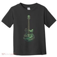 Nature Acoustic Guitar Forest Landscape Toddler T-Shirt thumb 0