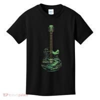 Nature Acoustic Guitar Forest Landscape Kids T-Shirt thumb 0