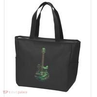 Nature Acoustic Guitar Forest Landscape Tote Bag thumb 3