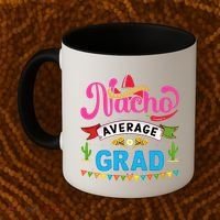 Nacho Average Grad Cinco De Mayo Coffee Mug thumb 2