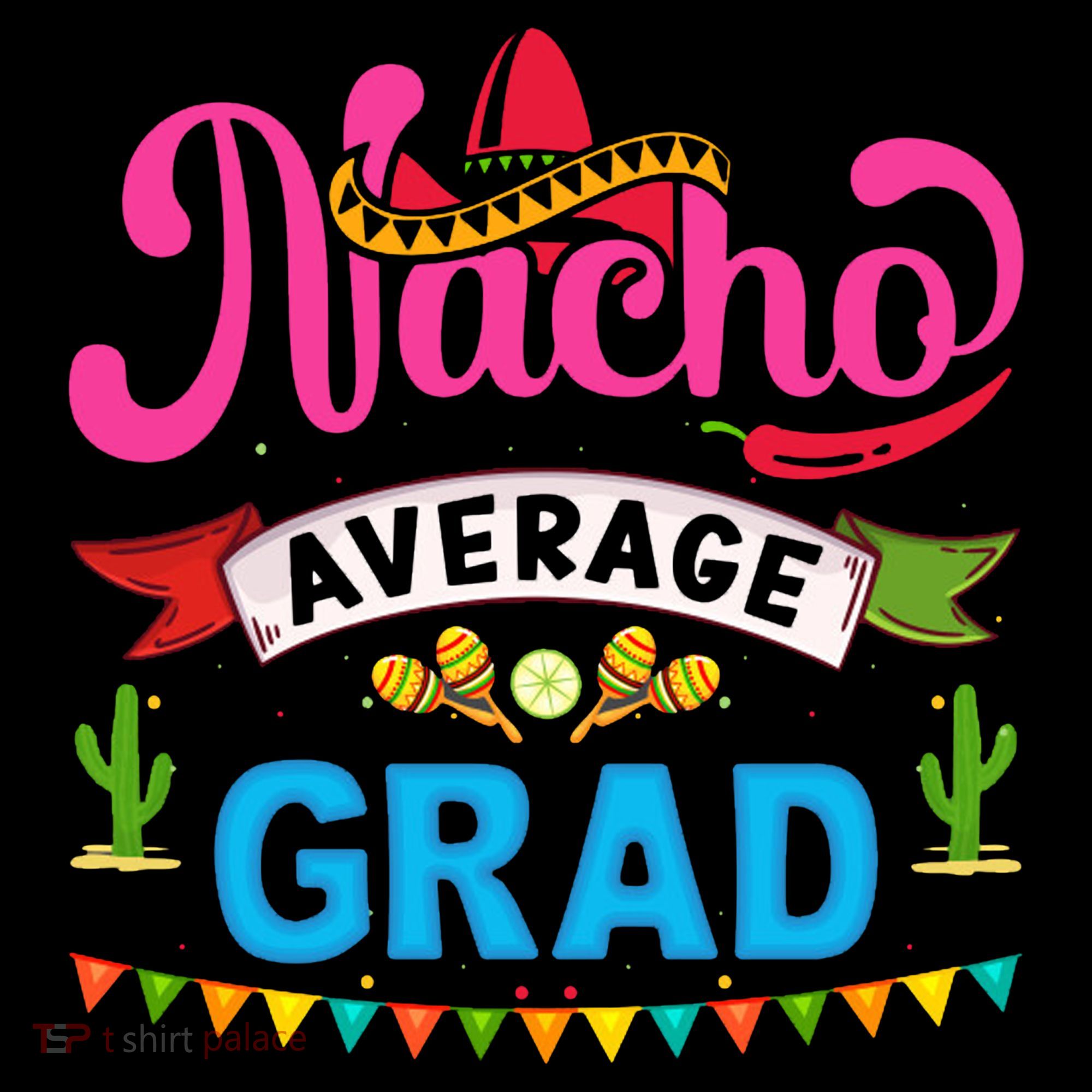 Nacho Average Grad Cinco De Mayo Ornament