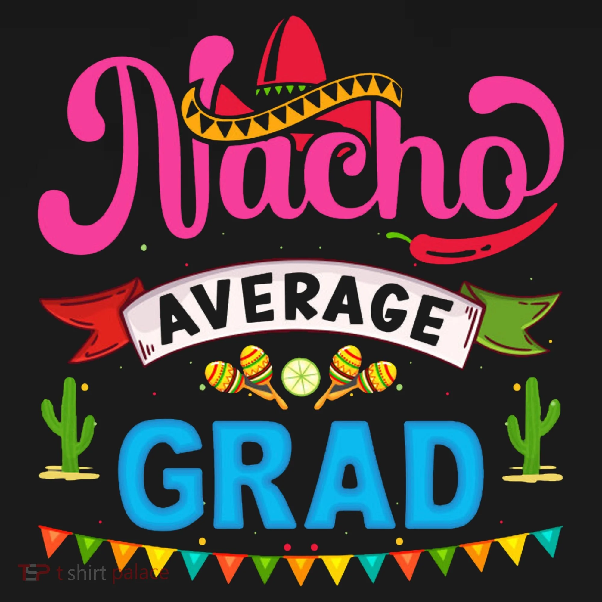 Nacho Average Grad Cinco De Mayo Women's Tank Top