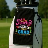 Nacho Average Grad Cinco De Mayo Golf Towel thumb 2