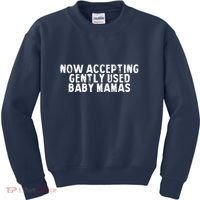 Now Accepting Gently Used Baby Mamas Kids Sweatshirt thumb 0