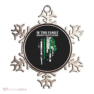 Nobody Alonefunny Gift Traumatic Brain Injury Awareness Ribbon Gift Ornament