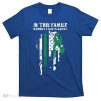 Nobody Alonefunny Gift Traumatic Brain Injury Awareness Ribbon Gift T-Shirt thumb 0