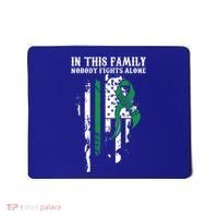 Nobody Alonefunny Gift Traumatic Brain Injury Awareness Ribbon Gift Mousepad thumb 0