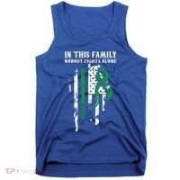 Nobody Alonefunny Gift Traumatic Brain Injury Awareness Ribbon Gift Tank Top thumb 0