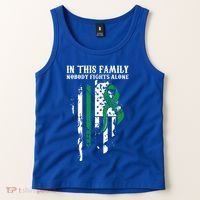 Nobody Alonefunny Gift Traumatic Brain Injury Awareness Ribbon Gift Tank Top thumb 2