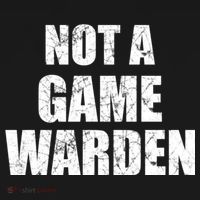 NOT A GAME WARDEN Funny Favorite Fishing Outdoor Women's Hoodie thumb 2