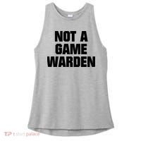 Not A Game Warden Ladies PosiCharge Tri-Blend Wicking Tank thumb 0