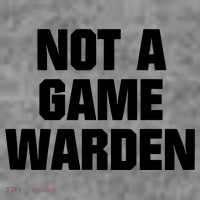 Not A Game Warden Toddler Hoodie thumb 2