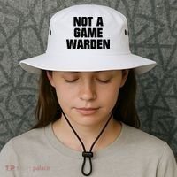Not A Game Warden Bucket Hat thumb 3