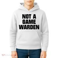 Not A Game Warden Kids Hoodie thumb 4