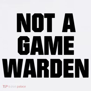 Not A Game Warden Kids Hoodie